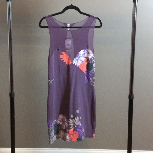 Free People Dresses & Skirts - NWT L Free People Ikebana Stretch Floral Illusion dress
